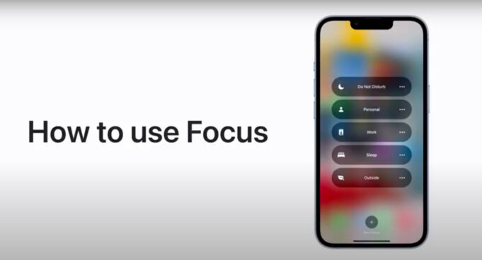 Návod – Jak používat režim soustředění na iPhonu a iPadu