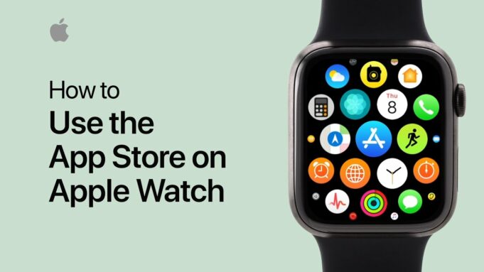 Apple návody – Jak používat App Store na Apple Watch