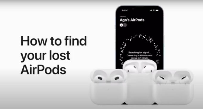 Apple návody – Jak najít ztracené AirPody