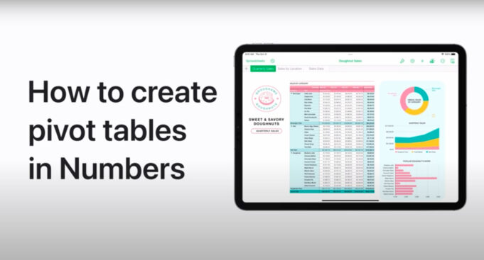 Apple návody – Jak vytvořit kontingenční tabulky v aplikaci Numbers na iPhonu a iPadu