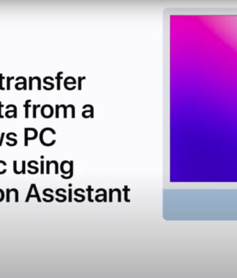 Apple návody – Jak přenést data z počítače se systémem Windows do Macu