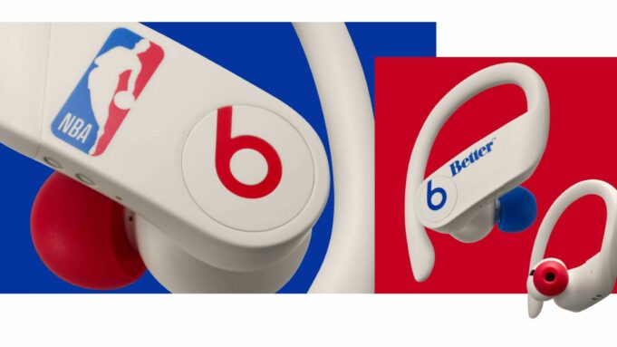 Apple vydá limitovanou edici Powerbeats Pro na oslavu 75. výročí NBA