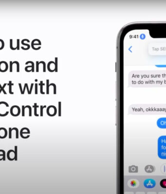 Apple návody – Jak upravovat text pomocí Voice Control na iPhonu
