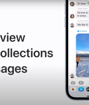 Apple návody – Jak zobrazit několik fotografií jako kolekci v aplikaci Zprávy na iPhonu