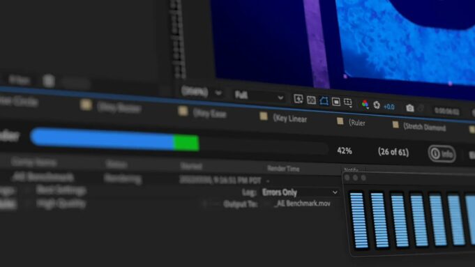 Adobe aktualizoval svůj profesionální software pro úpravu videa After Effects o podporu M1