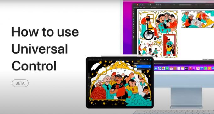 Apple návody – Jak používat Universal Control na Macu a iPadu