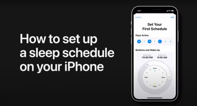 Apple návody – Jak nastavit plán spánku na vašem iPhonu