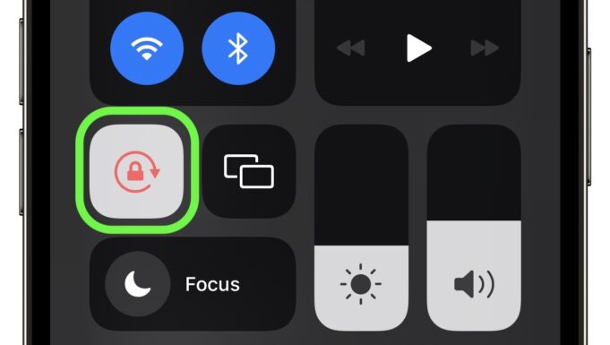 Návod – Jak aktivovat/deaktivovat zámek orientace pomocí Back Tap na iPhonu