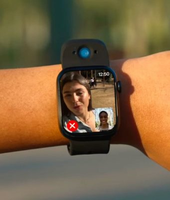 Díky příslušenství Wristcam nyní můžete uskutečňovat videohovory přímo z Apple Watch