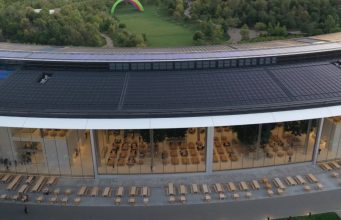 Záběry z dronů ukazují návrat zaměstnanců Apple do kanceláří