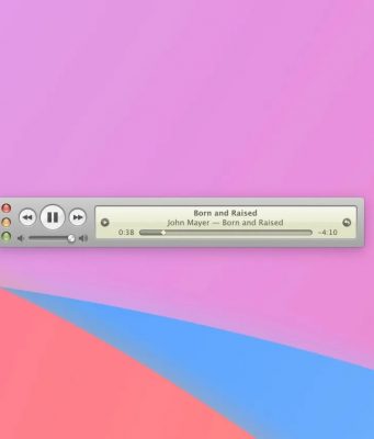 „Music MiniPlayer“ kopíruje design klasického iTunes přehrávače pro Mac, ale s několika dalšími funkcemi