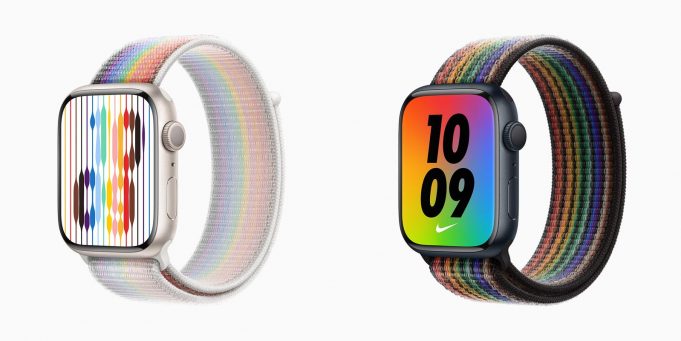 Apple oznámil nové řemínky a ciferníky Pride pro Apple Watch