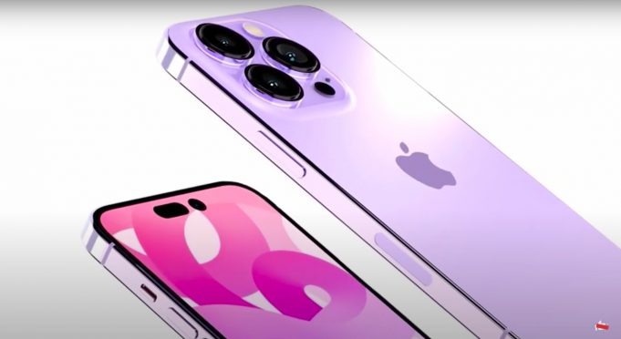 Koncept – iPhone 14 Pro Max s čipem A16 Bionic a podporou 5G+