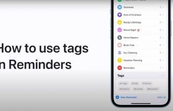 Apple návody – Jak používat tagy v aplikaci Připomínky na iPhonu, iPadu a iPodu touch