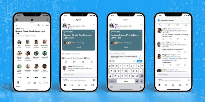 Twitter pokračuje ve vylepšování své audio platformy Prostory o nové funkce