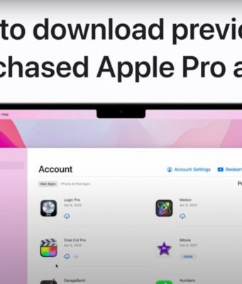 Apple návody – Jak stáhnout dříve zakoupené aplikace na Macu