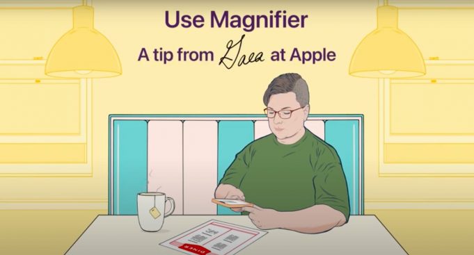 Apple návody – Jak používat Lupu na iPhonu a iPadu