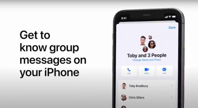 Apple návody – Přizpůsobte si skupinové konverzace na iPhonu