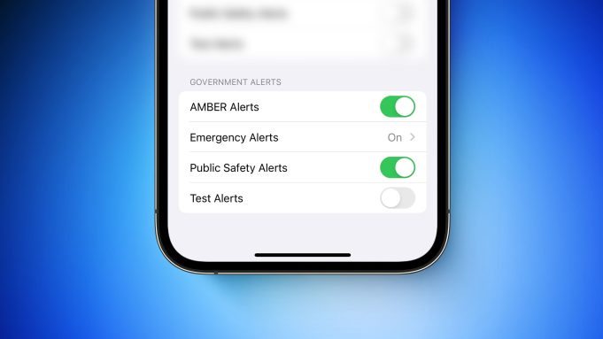Apple přidal nový přepínač „Test Alerts“ do aplikace Nastavení v iOS 15.6 a třetí beta verzi iOS 16