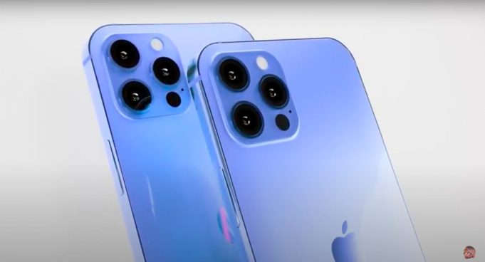 Koncept – iPhone 14 Pro s vylepšeným systémem pro Face ID a dalším