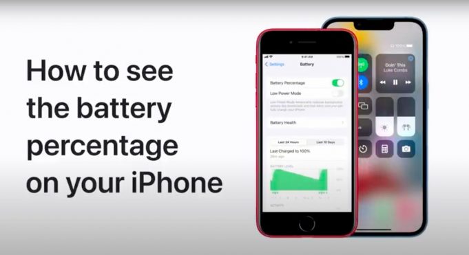 Apple návody – Jak zobrazit procento baterie na iPhonu
