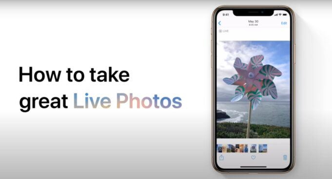 Apple návody – Jak pořizovat Live Photo na iPhonu a iPadu