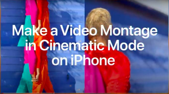 Apple návody – Jak vytvořit videomontáž pomocí filmařského režimu na iPhonu
