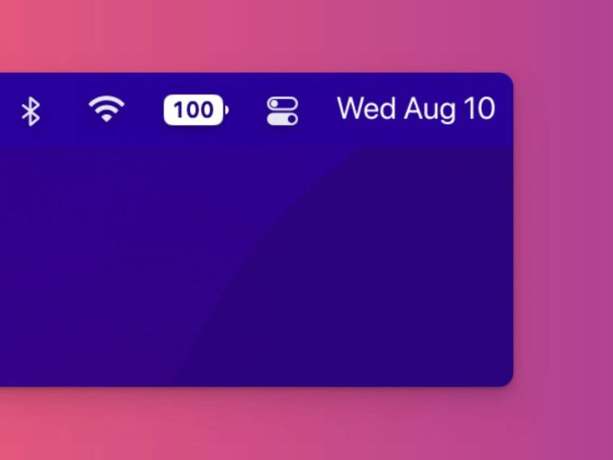 Aplikace Batteries vám umožní přidat na lištu nabídek Macu podobnou ikonu baterie jako v iOS 16