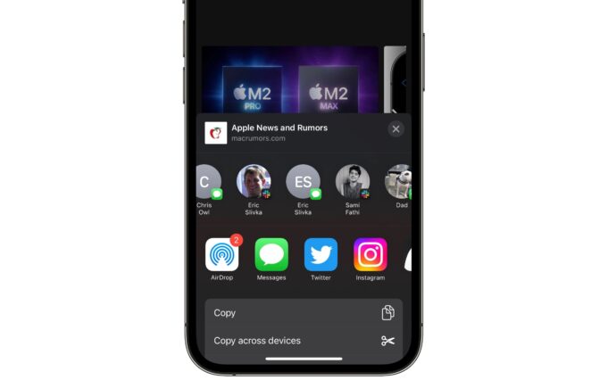 Návod – Jak odstranit kontakty z listu sdílení na iPhonu