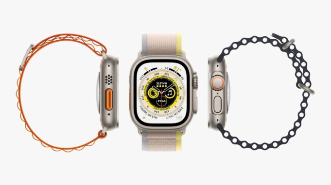 Řemínek pro modely s pouzdry 44 mm a 45 mm jsou kompatibilní také s Apple Watch Ultra