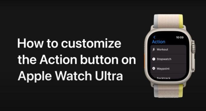 Apple návody – Jak přizpůsobit tlačítko Akce na Apple Watch Ultra