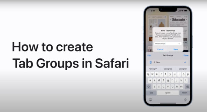 Apple návody – Jak vytvořit skupiny karet v Safari na iPhonu a iPadu