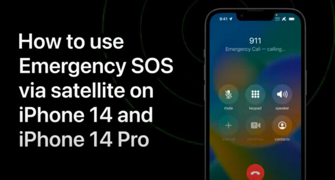 Apple návody – Jak používat Tíseň SOS přes satelit na iPhone 14 a iPhone 14 Pro