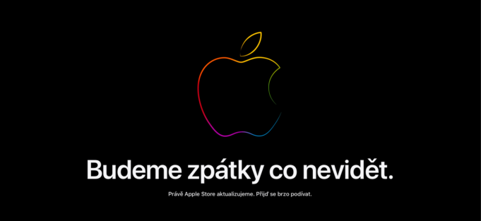 Internetový obchod společnosti Apple má odstávku před očekávaným oznámením nových modelů iPadu