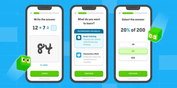 Nová aplikace Duolingo Math pomáhá dětem učit se a zlepšit své matematické dovednosti