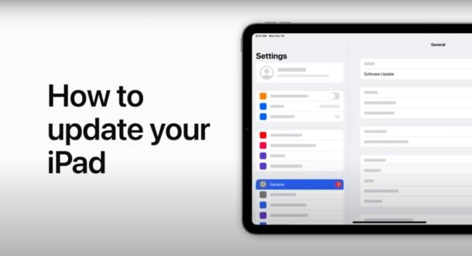 Apple návody – Jak aktualizovat iPad