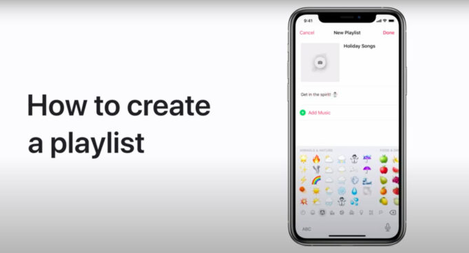 Apple návody – Jak vytvořit a sdílet seznam skladeb v Apple Music na iPhonu, iPadu a iPodu touch