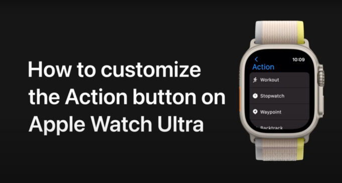 Apple návody – Jak přizpůsobit tlačítko Akce na Apple Watch Ultra