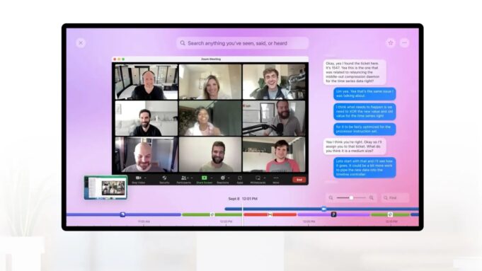 Aplikace „Rewind AI“ zaznamenává vše, co děláte na Macu, abyste si mohli osvěžit paměť