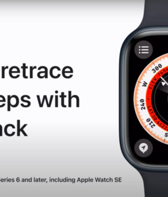 Apple návody – Jak používat funkci Backtrack na Apple Watch