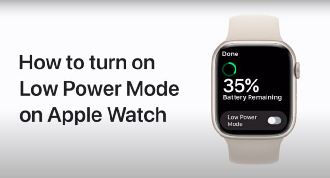Apple návody – Jak zapnout režim nízké spotřeby na Apple Watch