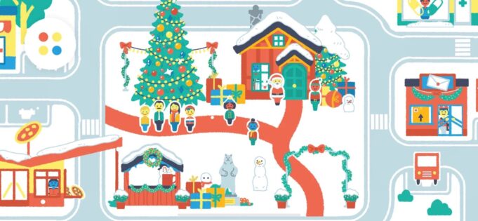Aplikace Pok Pok Playroom obdržela velkou aktualizaci pro zimní a Vánoční období