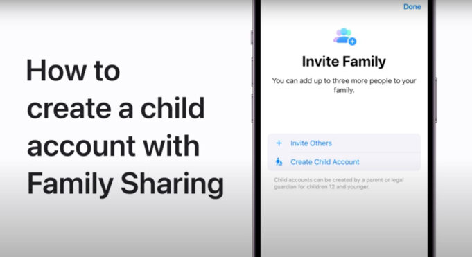 Apple návody – Jak vytvořit účet dítěte pomocí Rodinného sdílení na iPhonu nebo iPadu