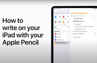 Apple návody – Jak psát na iPadu pomocí Apple Pencil