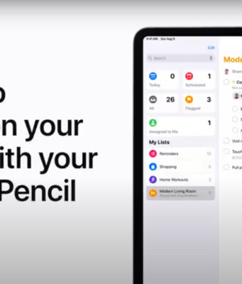 Apple návody – Jak psát na iPadu pomocí Apple Pencil
