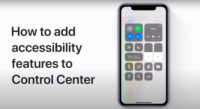 Apple návody – Jak přidat funkce zpřístupnění do Ovládacího centra na iPhonu a iPadu