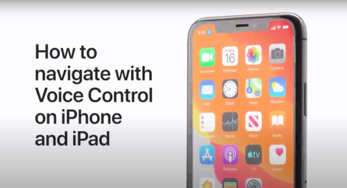 Apple návody – Jak používat Voice Control na iPhonu