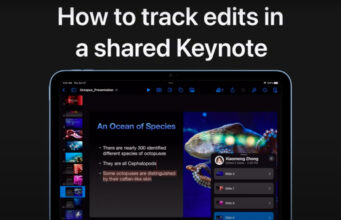 Apple návody – Jak zkontrolovat úpravy ve sdíleném projektu Keynote