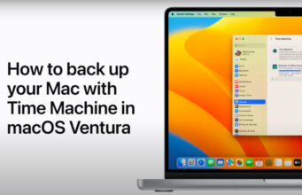 Apple návody – Jak zálohovat Mac pomocí Time Machine v macOS Ventura