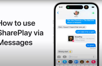 Apple návody – Jak používat SharePlay v aplikaci Zprávy na iPhonu